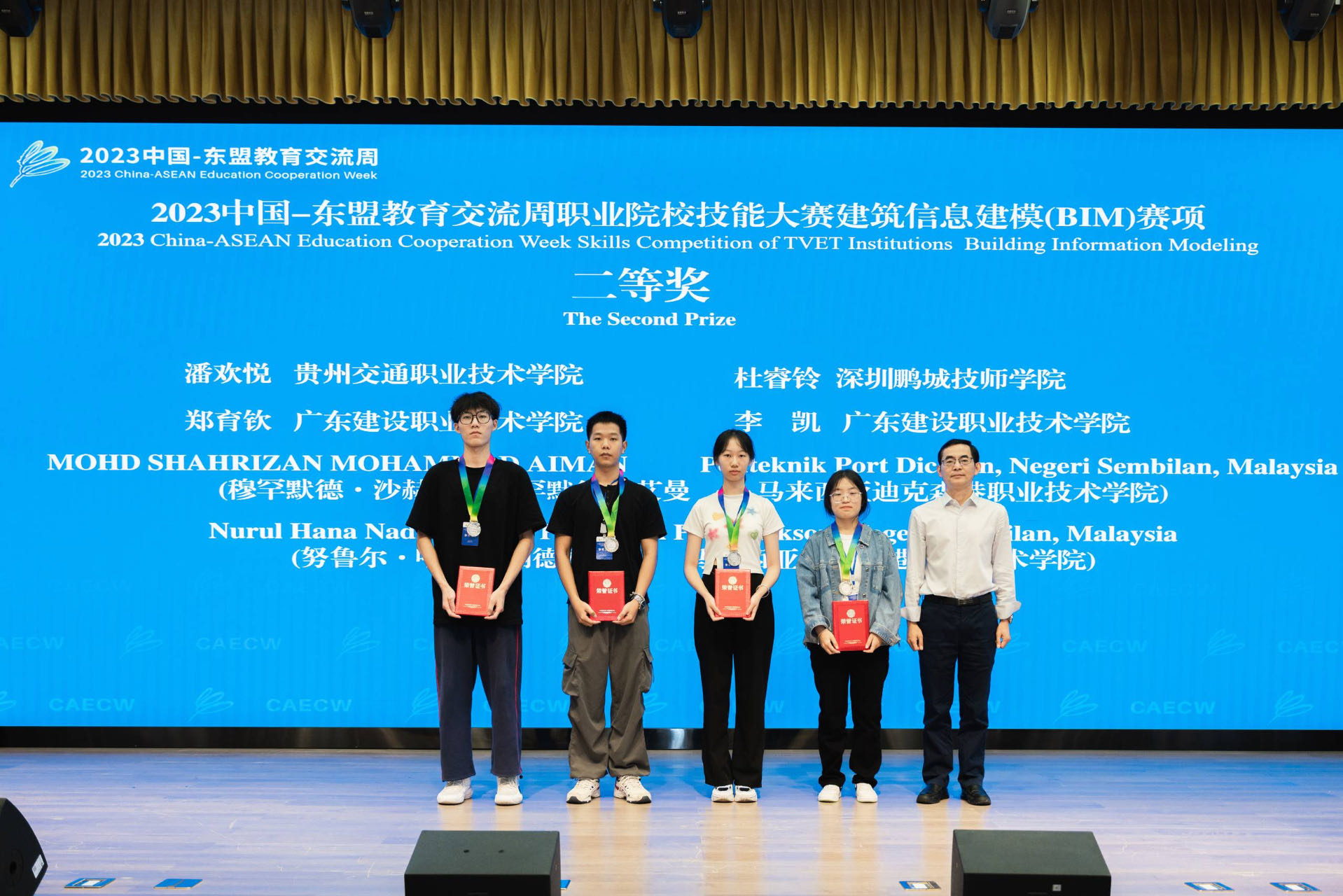 2023中国-东盟职业院校技能大赛建筑信息建模（BIM）大赛二等奖.jpg